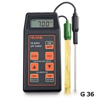 DIGITAL pH METER AND THERMOMETER